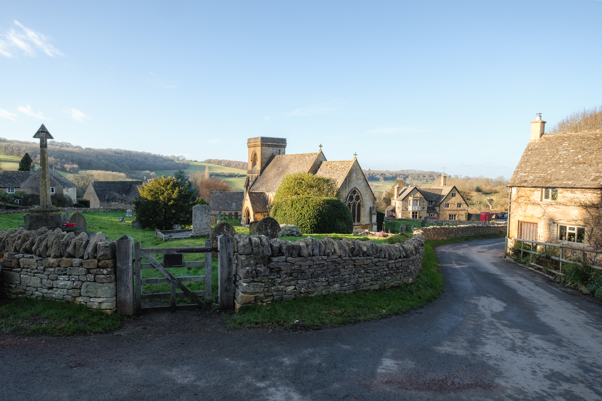 St Barnabas Church at Snowshill