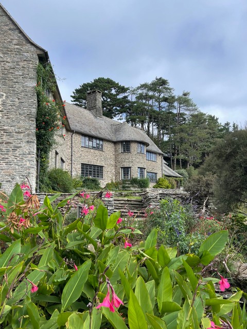Coleton Fishacre National Trust property - a small and picturesque detour off the path, that is well worth it for the cafe and toilet facilities that are limited on this route