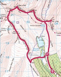 The horseshoe ridge route