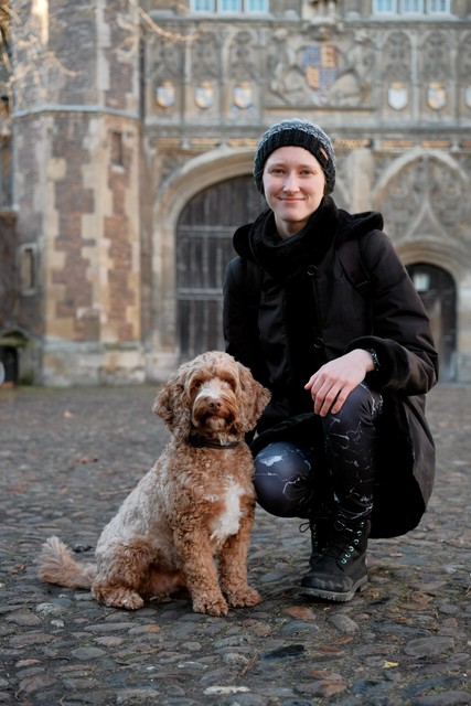 Suze and Archie in Cambridge
