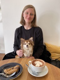 Suze with Kola in Hove