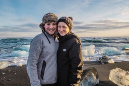 Diamond beach in Iceland