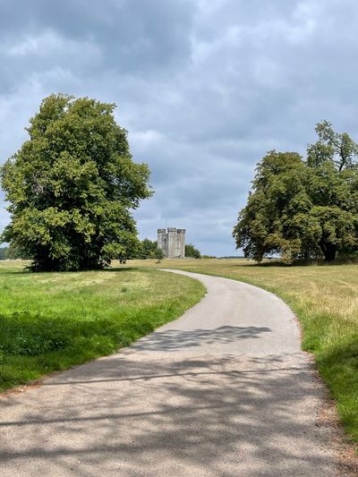 Through Arundel Park towards Hiorne Tower