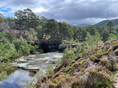 Lui Water with mountain views beyond