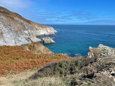 Stunning views along the South West Coast path