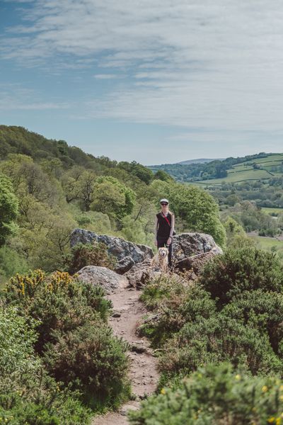 The viewpoint at Hunter’s Tor