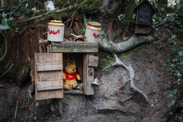 Winnie the Pooh sites on the Ashdown Forest