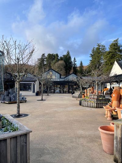 House of Bruar, the start and end point of the route where you'll find toilets, traditional food and shopping