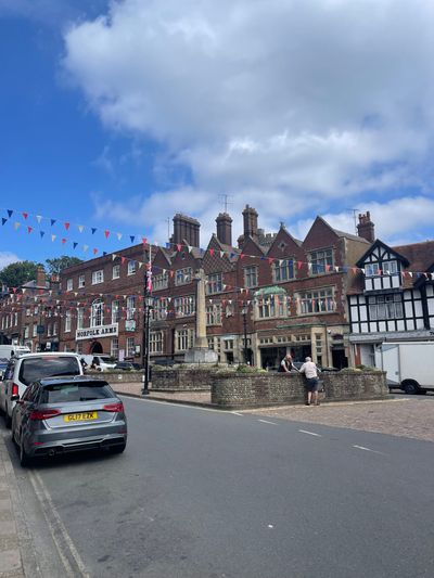 High Street, centre of Arundel